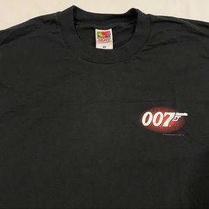 Vintage James Bond 007 T Shirt Size Large 1997